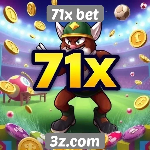 Oferta de jogos disponíveis no 71x bet