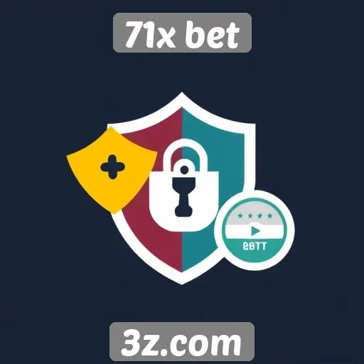 Recursos de segurança disponíveis na plataforma 71x bet